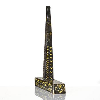 Birger Kaipiainen, a glazed faience sculpture. Rörstrand, Sweden 1950s.