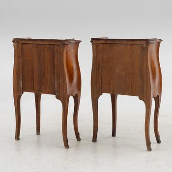 A pair of Chests of drawers, Louis XIV, probably Italy, mid-18th century.