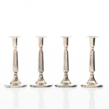 Tore Eldh, ljusstakar, 4 st, silver, Alton, Falköping.