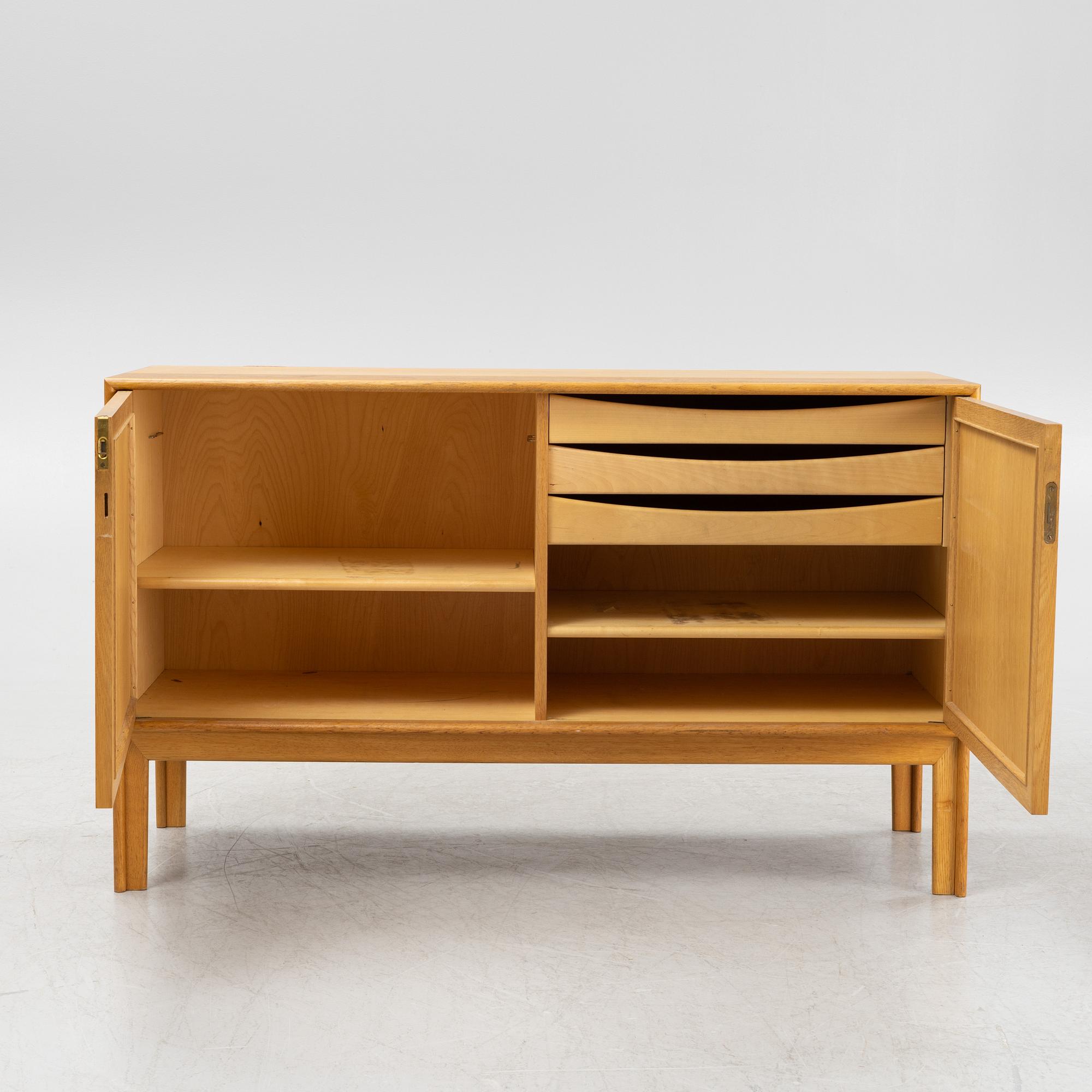 Alf Svensson, an oak-veneered sideboard, 1960's.