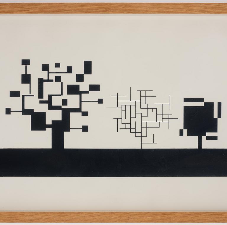 Jacob Dahlgren, signerad och daterad 2004, serigrafi, ed. 23/50.