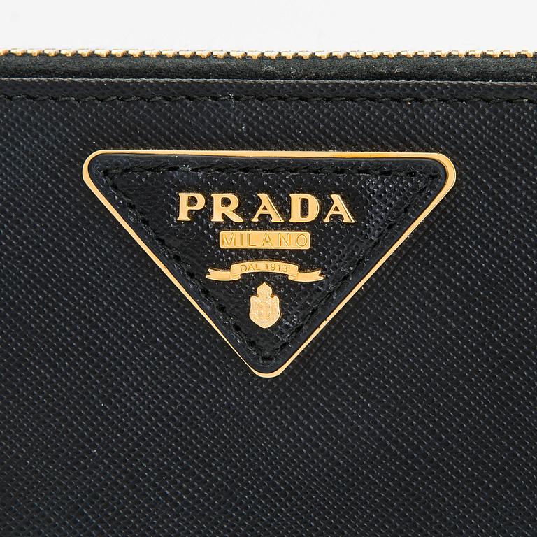Prada, a wallet.