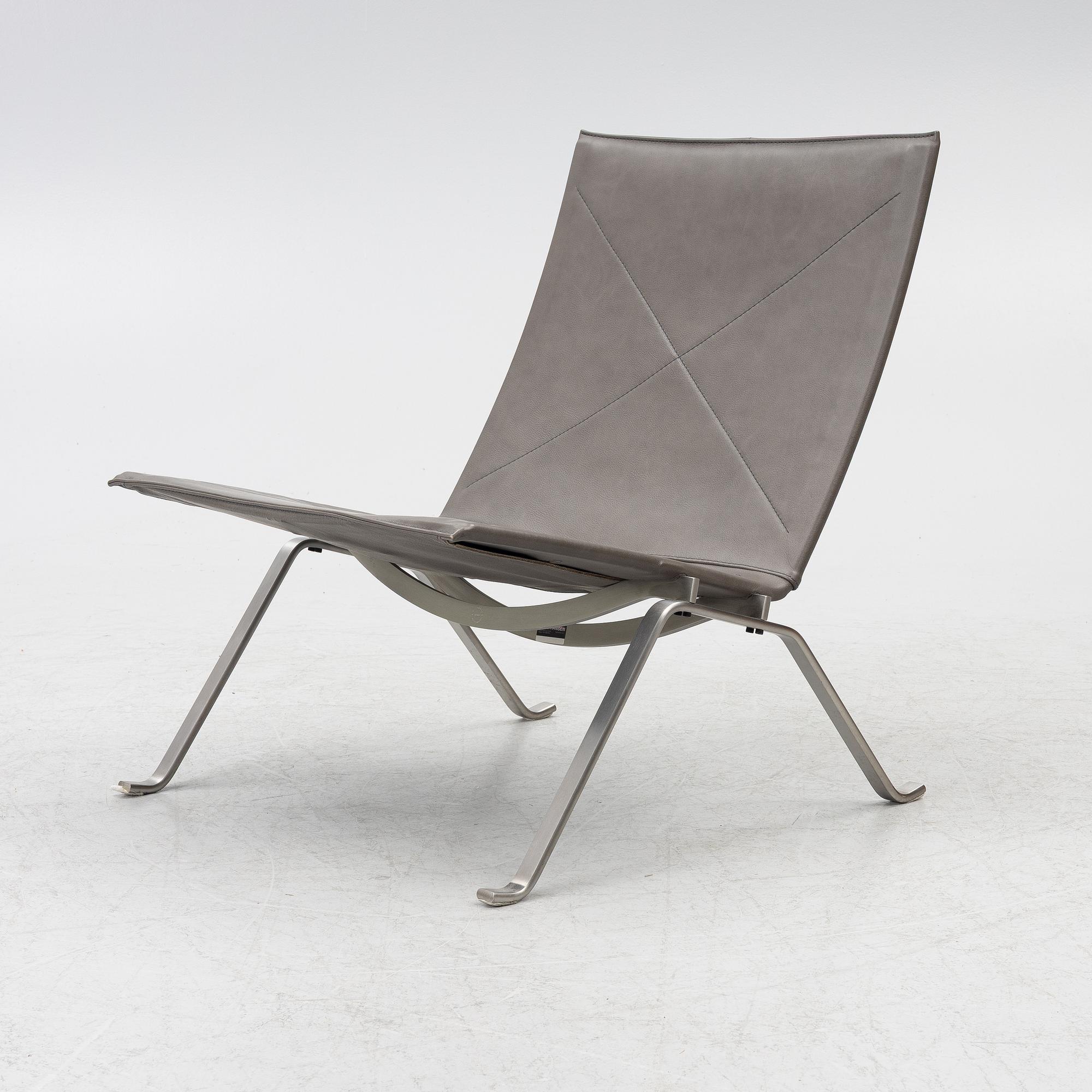 Poul Kjaerholm, A PK-22 lounge chair for Fritz Hansen, 2019.