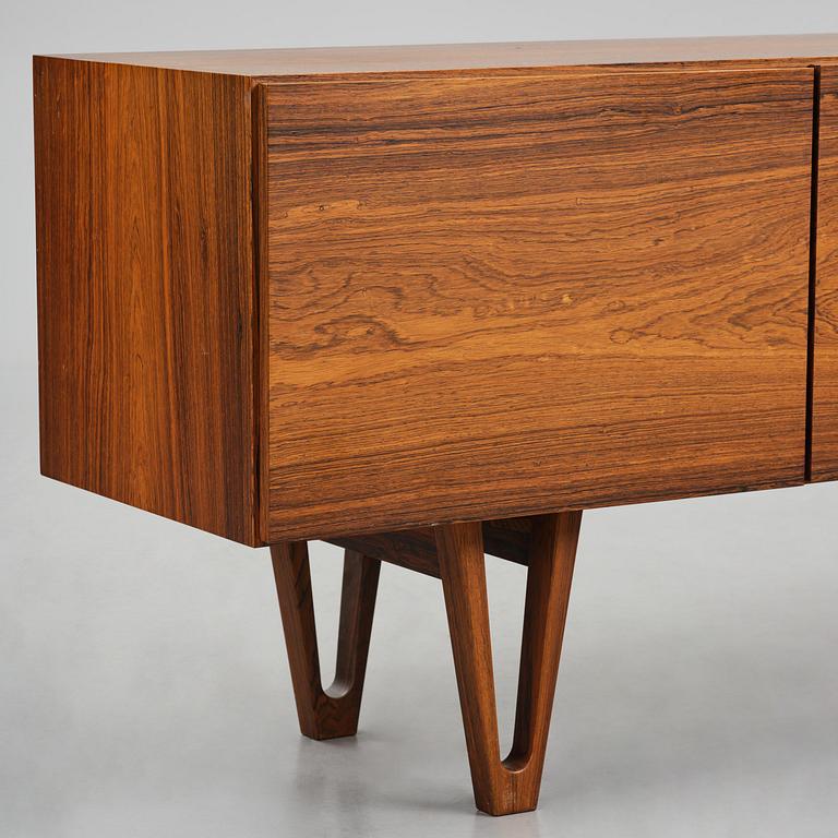 Ib Kofod-Larsen, a rosewood veneered sideboard model "501" from the "Ib 500" series, Seffle Möbelfabrik, Sweden, 1960s.