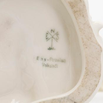 Figuriner, porslin, 4st, Karl Ens, Volksted Tyskland, 1900-tal.