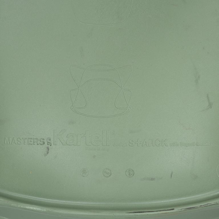 Philippe Starck, & Eugeni Quitllet, stolar, 6 st, "Masters" Kartell, Italien.