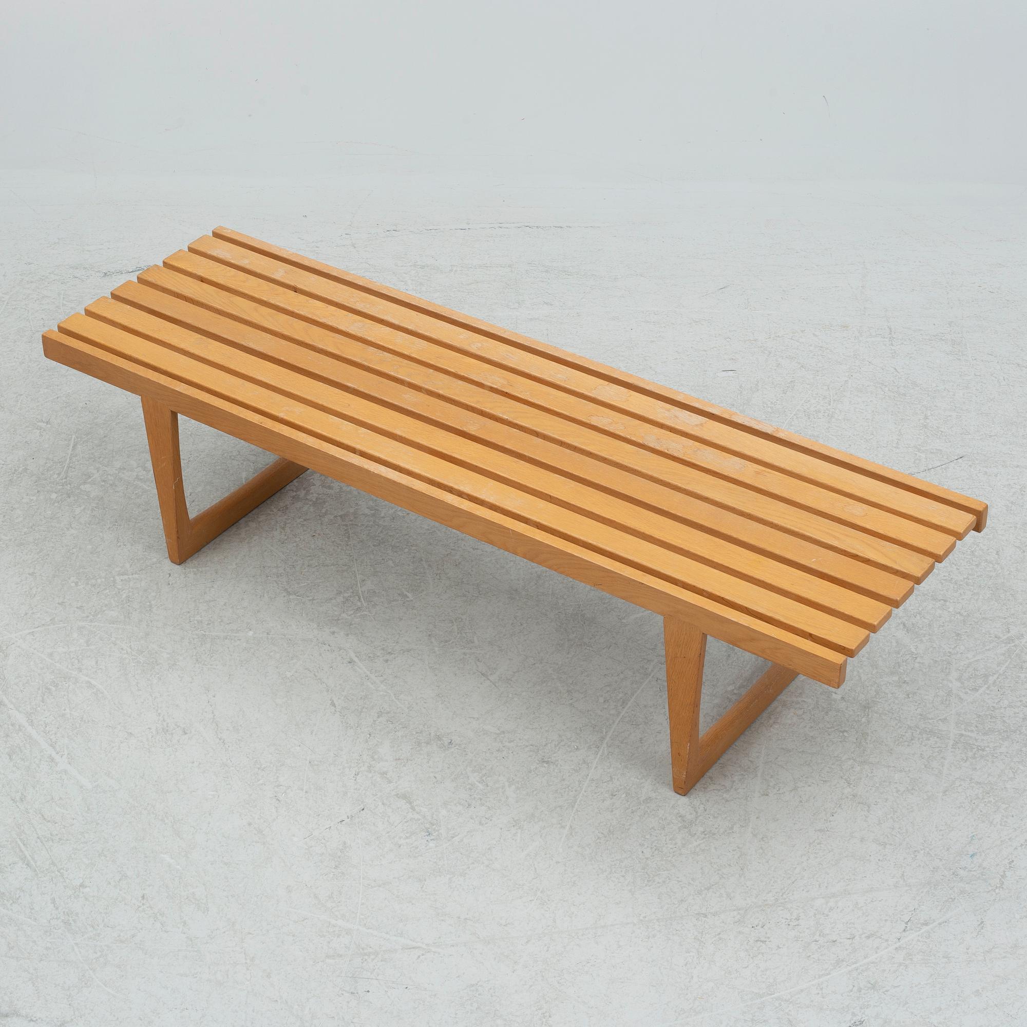 Yngvar Sandström, a 'Tokyo' bench, Triva series, Nordiska Kompaniet.
