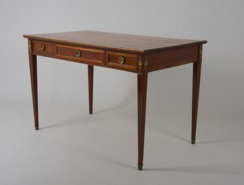 SKRIVBORD, gustaviansk stil.