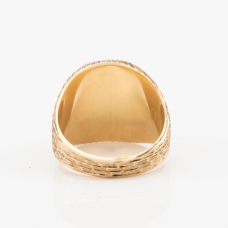Ring "Texas Longhorn" Southwest Conference Champions 1987 Track, The University of Texas.