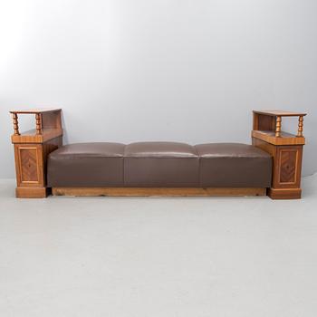 An early 20th century six-piece set of furniture by Armas Lindgren and Onni Tarjanne.