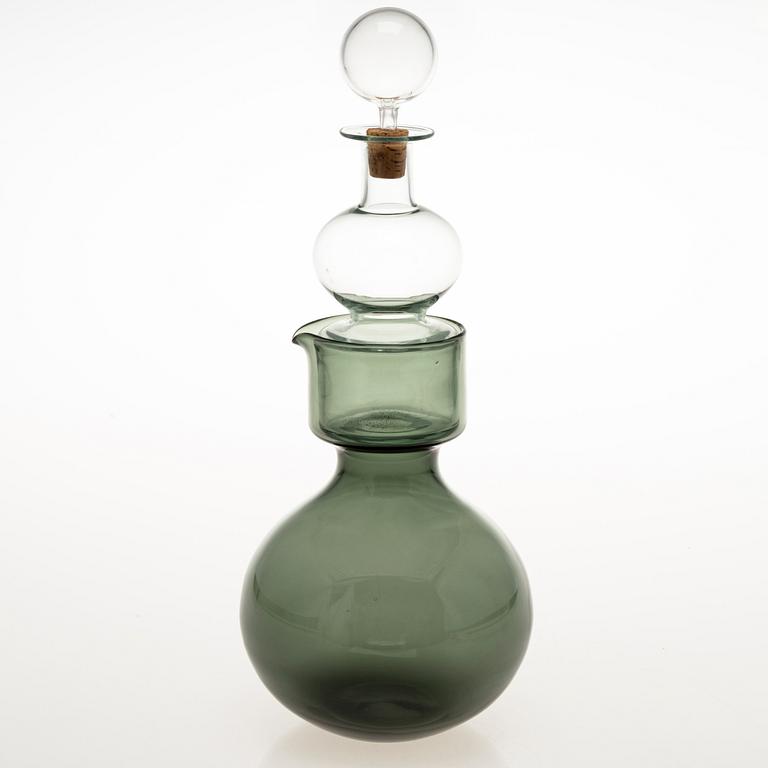 KAJ FRANCK, A decanter 'The Bells of Kremlin', signed Nuutajärvi, Notsjö.