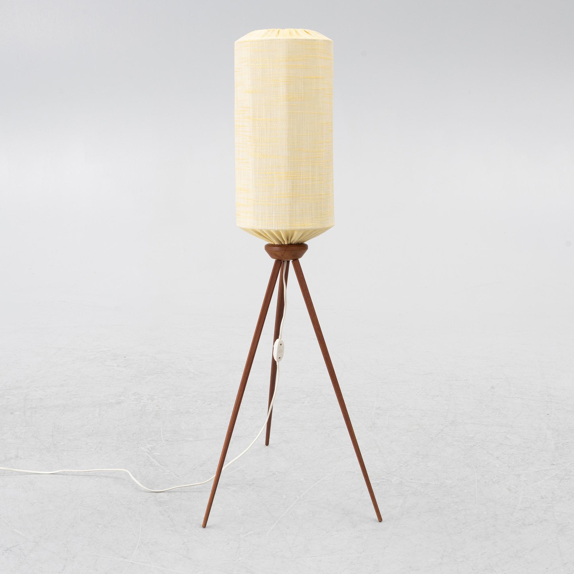 A floor lamp, Sweden, 1950s/60s.