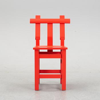 John Kandell, stol, "Pim Pim", Källemo AB. Formgiven 1990.