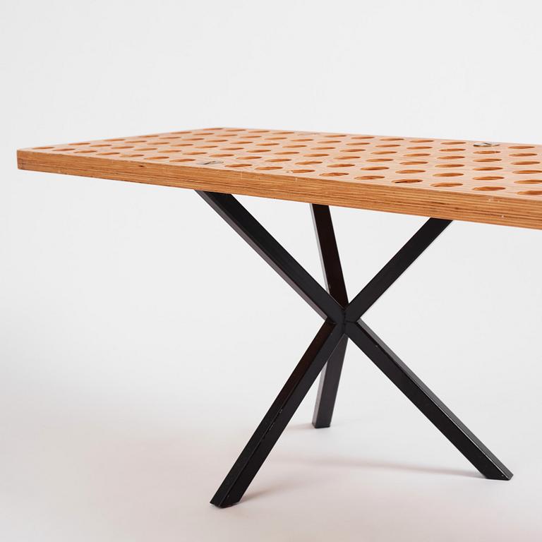 Per Söderberg, a bench, first edition, "NEB bench", No Early Birds, 2011.