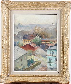 NOTHBERG, ÅKE. Olja på pannå, sign. o dat. 1930.