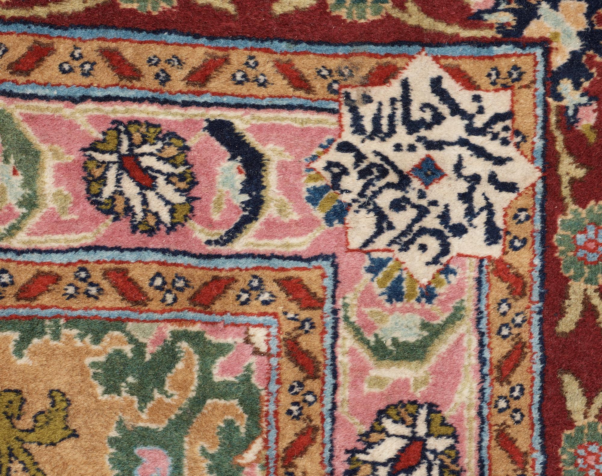 SEMI-ANTIQUE TABRIZ.