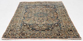 Rug, antique Tabriz, approx. 113 x 190 cm.
