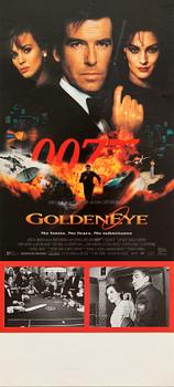 Filmaffischer, 3 st, James Bond.