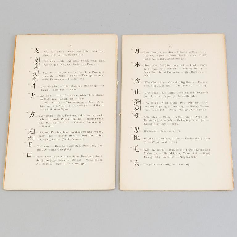 BOK, Dedikation av Strindberg.