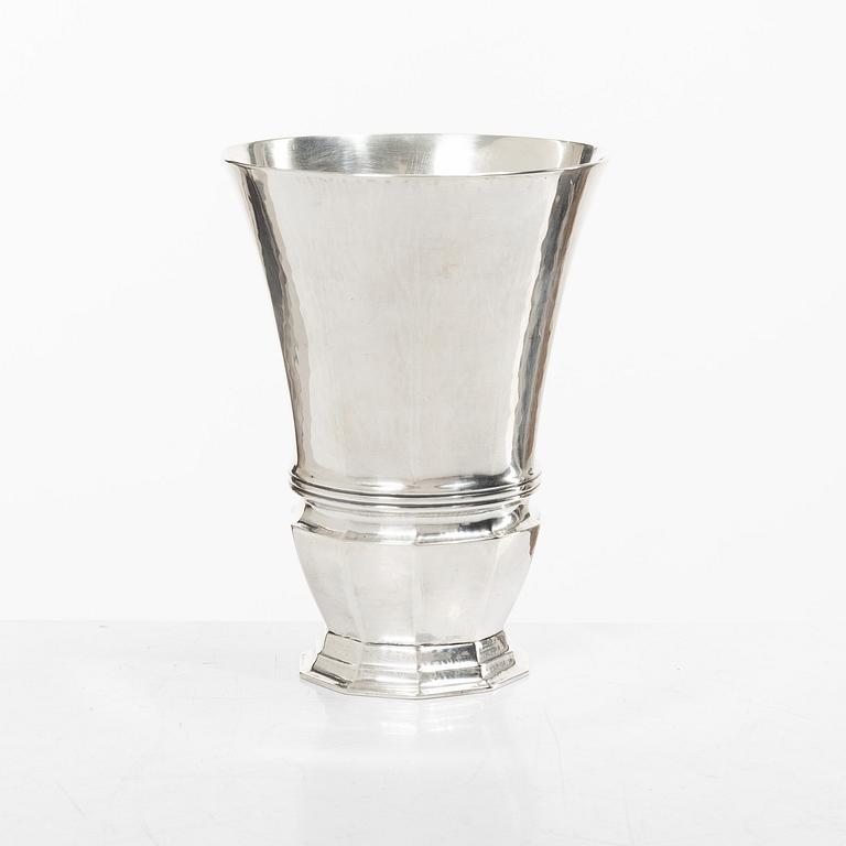 Georg Jensen, A sterling silver vase, design no. 295 A, Denmark 1933-1944.