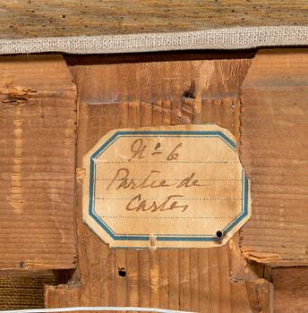 An unknown 19th century artist, oil on canvas, bears signature.