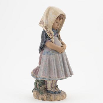 Figurin, stengods, Lladro, Spanien, 1900-tal.