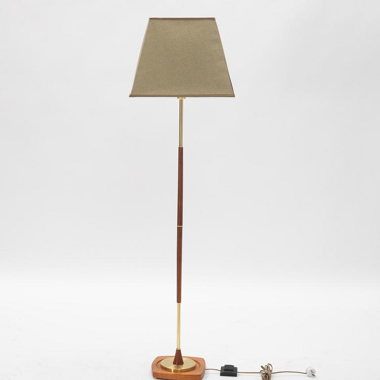 A 1960's/70's floor lamp, Möllers Armatur, Eskilstuna, Sweden.