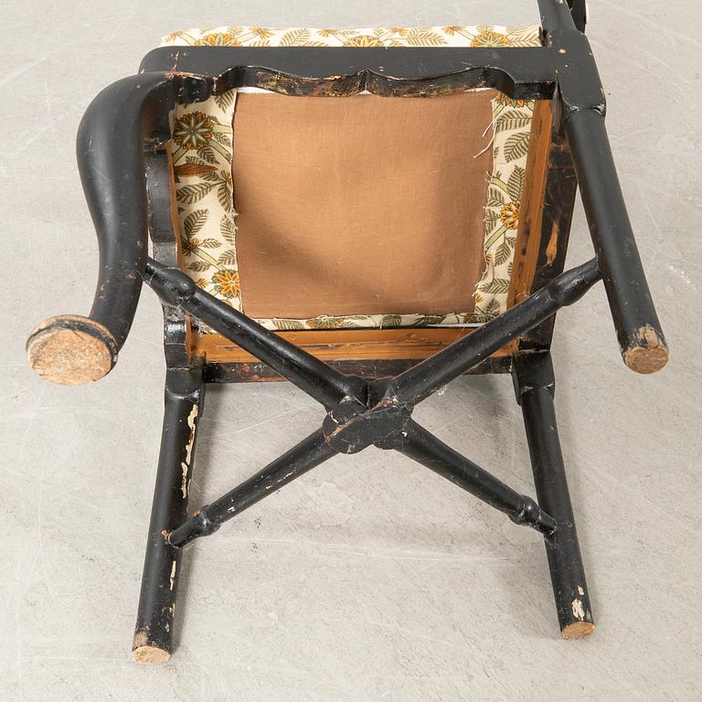 Puderstol, rokoko, 1700-talets andra hälft.