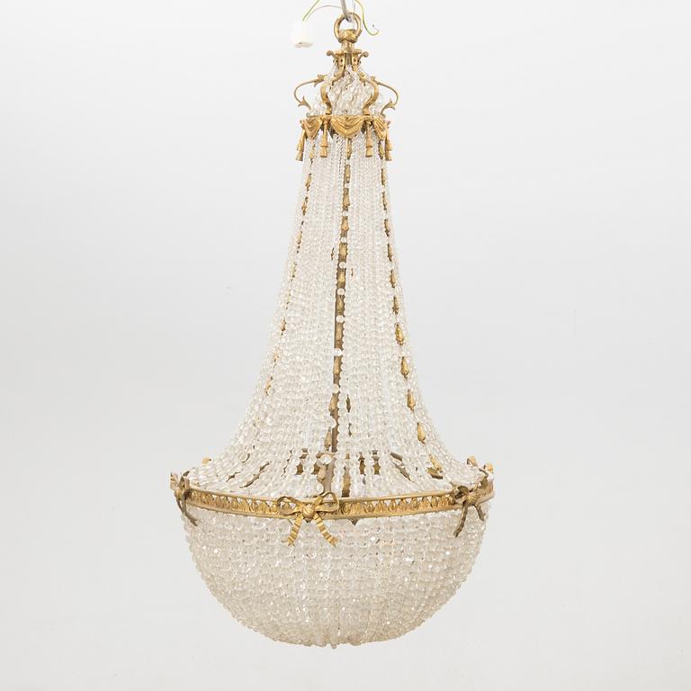 Chandelier circa 1900.