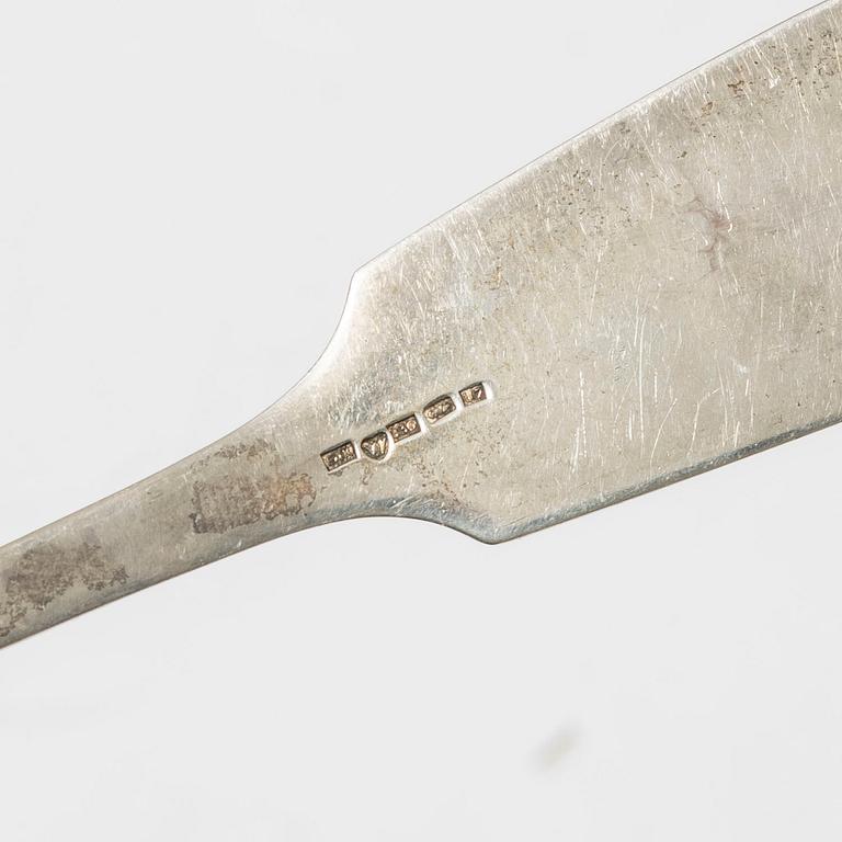 Bestick, 27 st, silver.