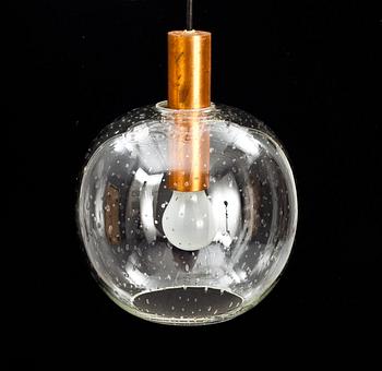 TAKLAMPOR, ett par. Höjd 30 cm.