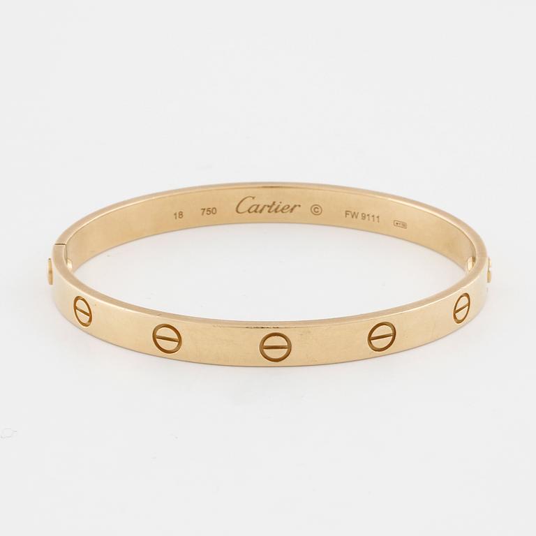 CARTIER, Love bracelet.