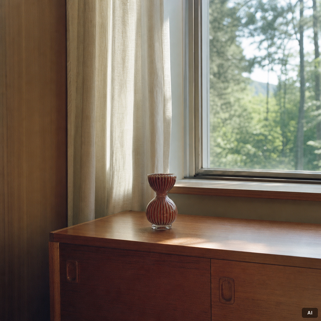 Vicke Lindstrand, a vase, Kosta.