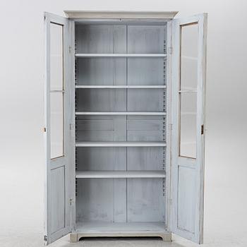 Display cabinet, circa 1900.