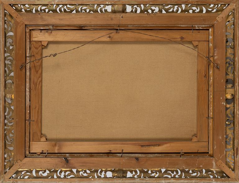 Lauritz Haaland, oil on canvas, signed and dated 1901.