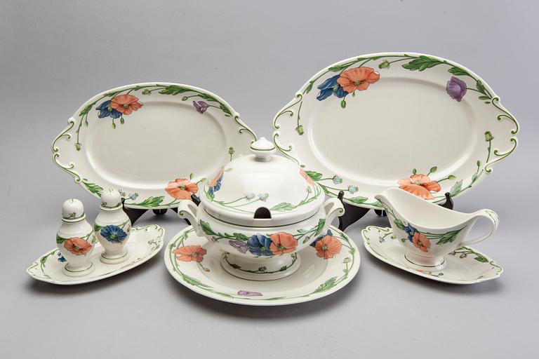 Servis, ca 70 delar, "Amapola", Villeroy & Boch.