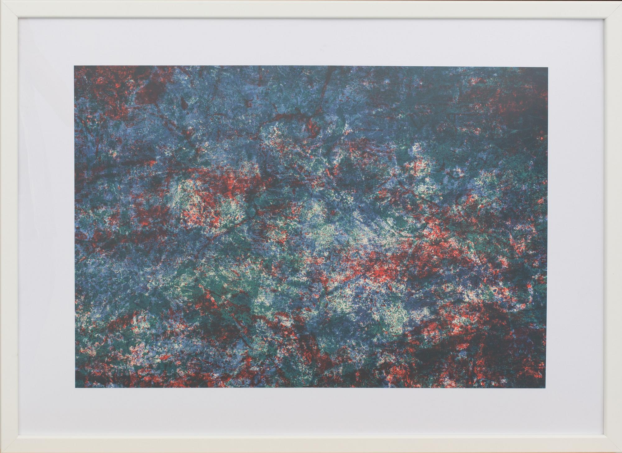 FRANCOIS FIEDLER, färglitografi, ur Derrière le Miroir nr 250 1982.