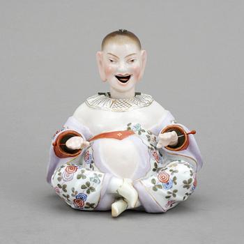 NICKEDOCKA, porslin, meissenlikande märke, 1900-tal.