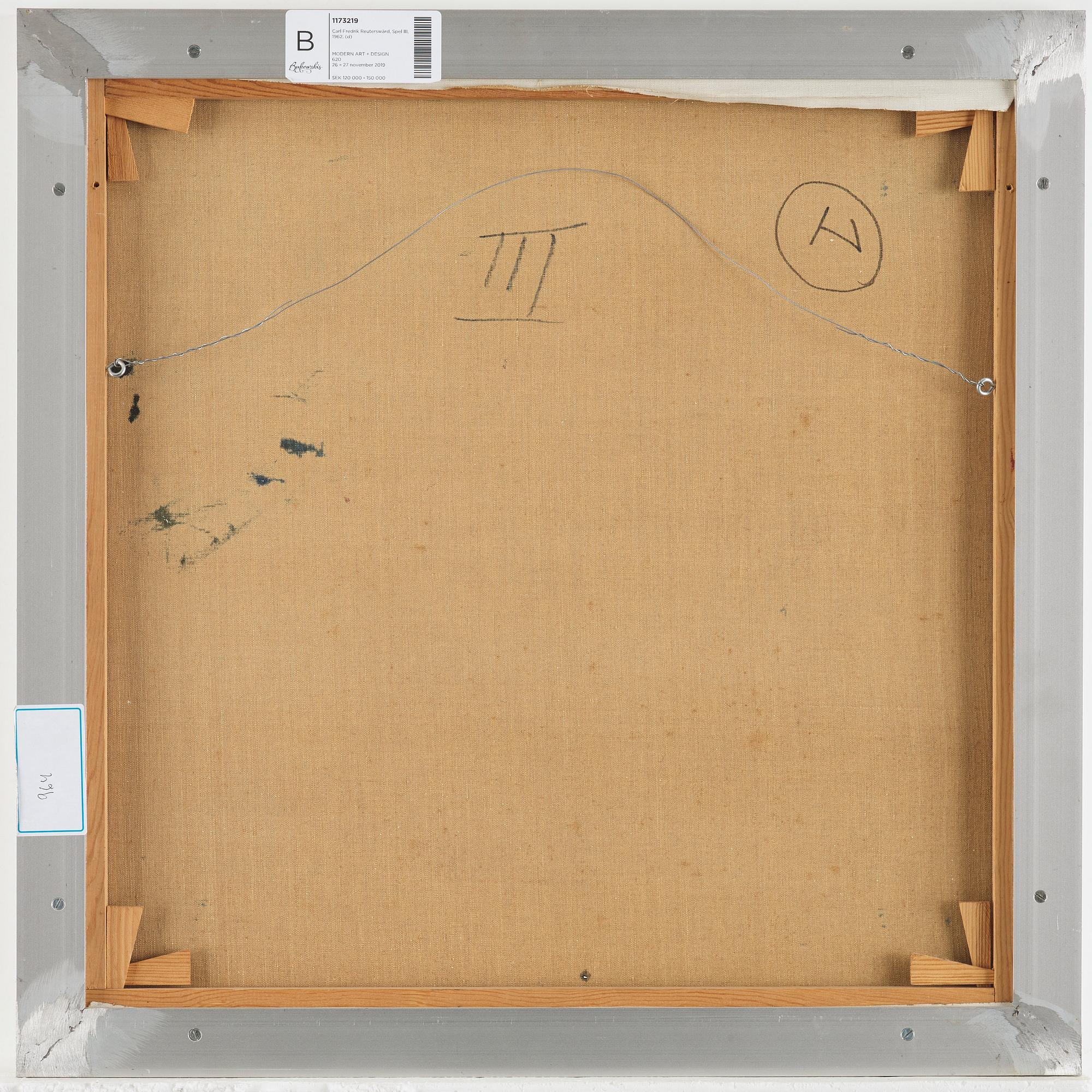 Carl Fredrik Reuterswärd, "Spel III".