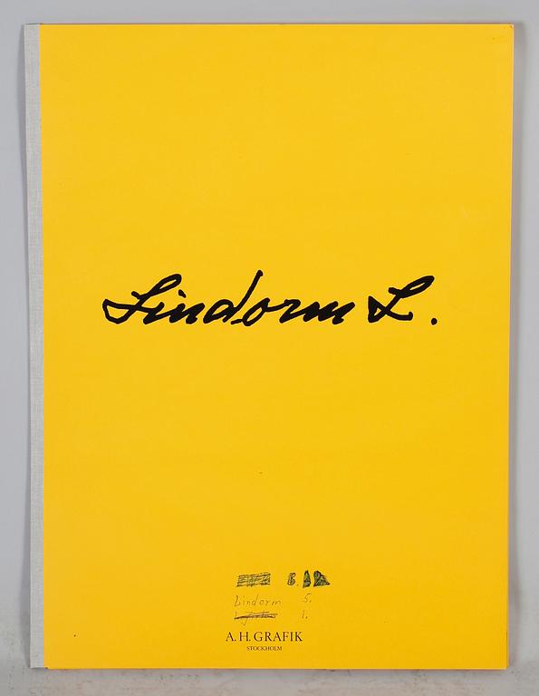 LINDORM LILJEFORS, mapp med 5 färglitografier, signerade, numrerade 278/360.