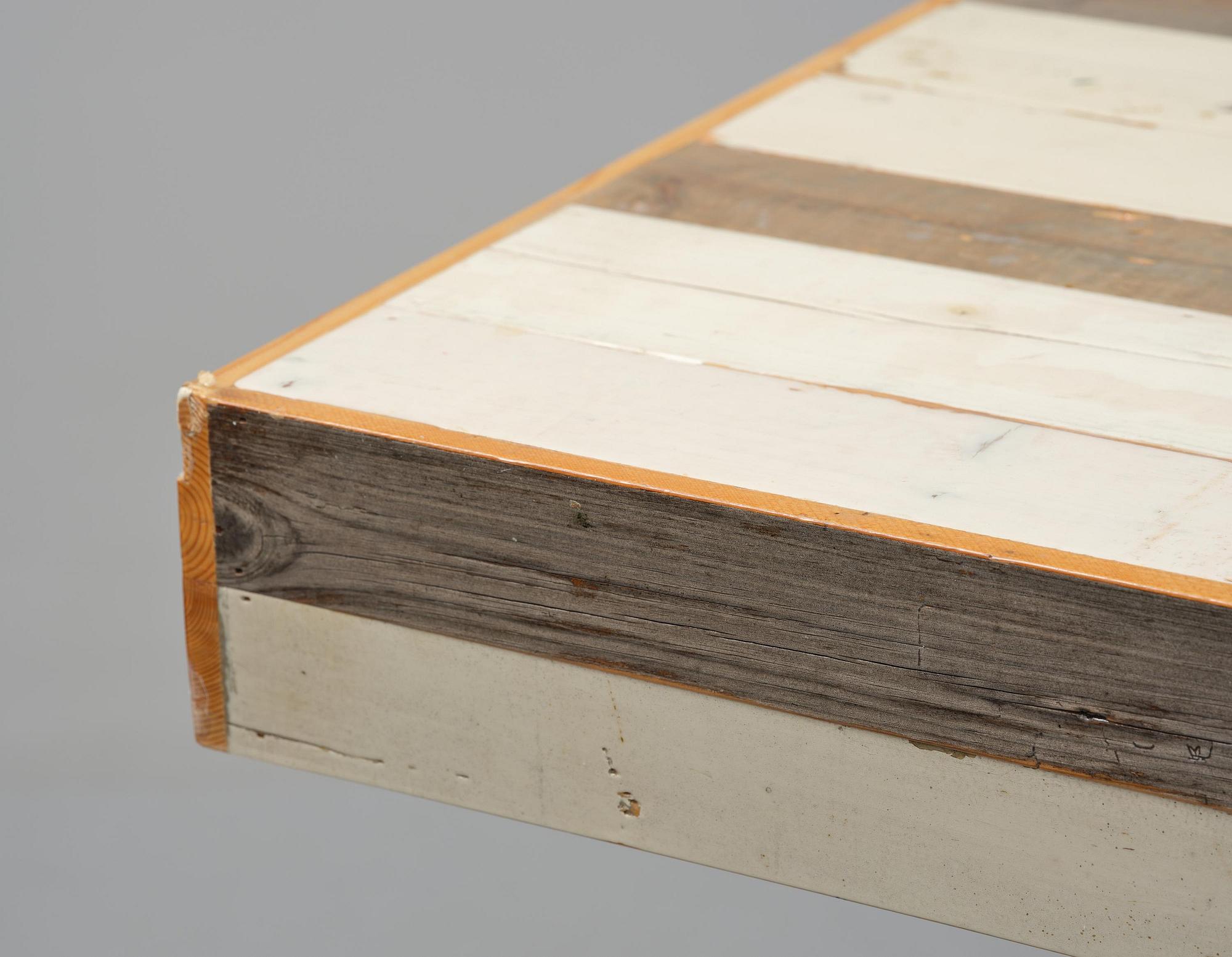 Piet Hein Eek, matbord, "Canteen Table in Scrapwood", Nederländerna, efter 2005.