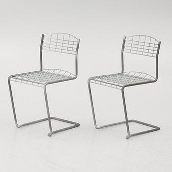 Nils Strinning, a pair of garden chairs and a table, 'High Tech', Grythyttan.