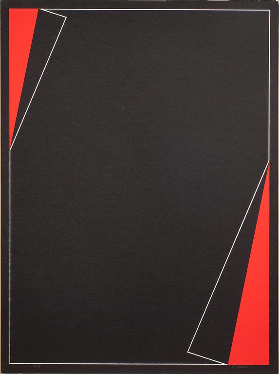 ERIC LENNARTH, 2 st, färgserigrafi, signerade och numrerade.