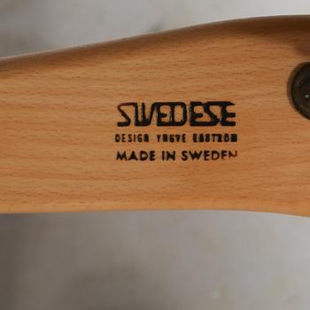 FÅTÖLJ, "Lamino", Yngve Ekström för Swedese, sent 1900-tal.