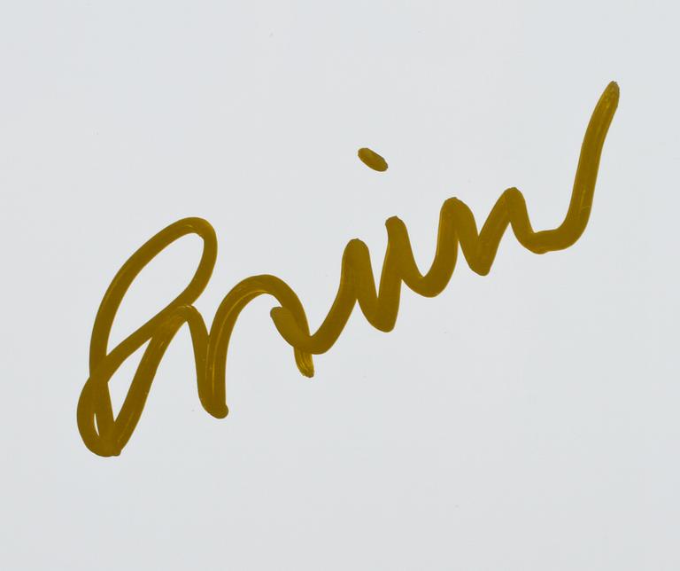 AUTOGRAFBILD, signerad David Rankin, 2000-tal.