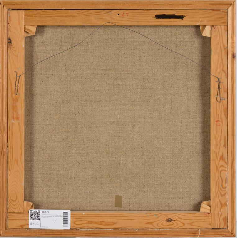 SÖREN BRYNIELSSON, 2 oil on canvas, signed, one dated 1980 on verso.