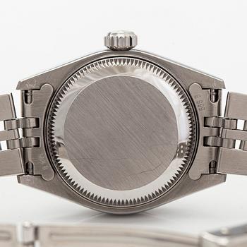 Rolex, Oyster Perpetual, Datejust, "Diamond Dial", rannekello, 26 mm.