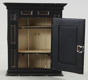 VÄGGSKÅP, barock, 1700-talets mitt.