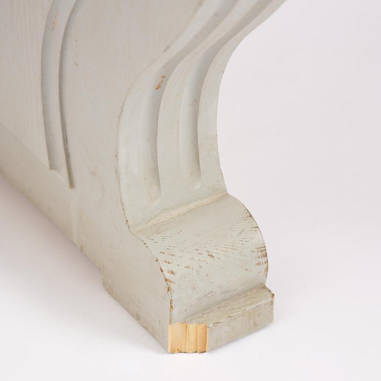 A Gustavian-style bench, 20th century.