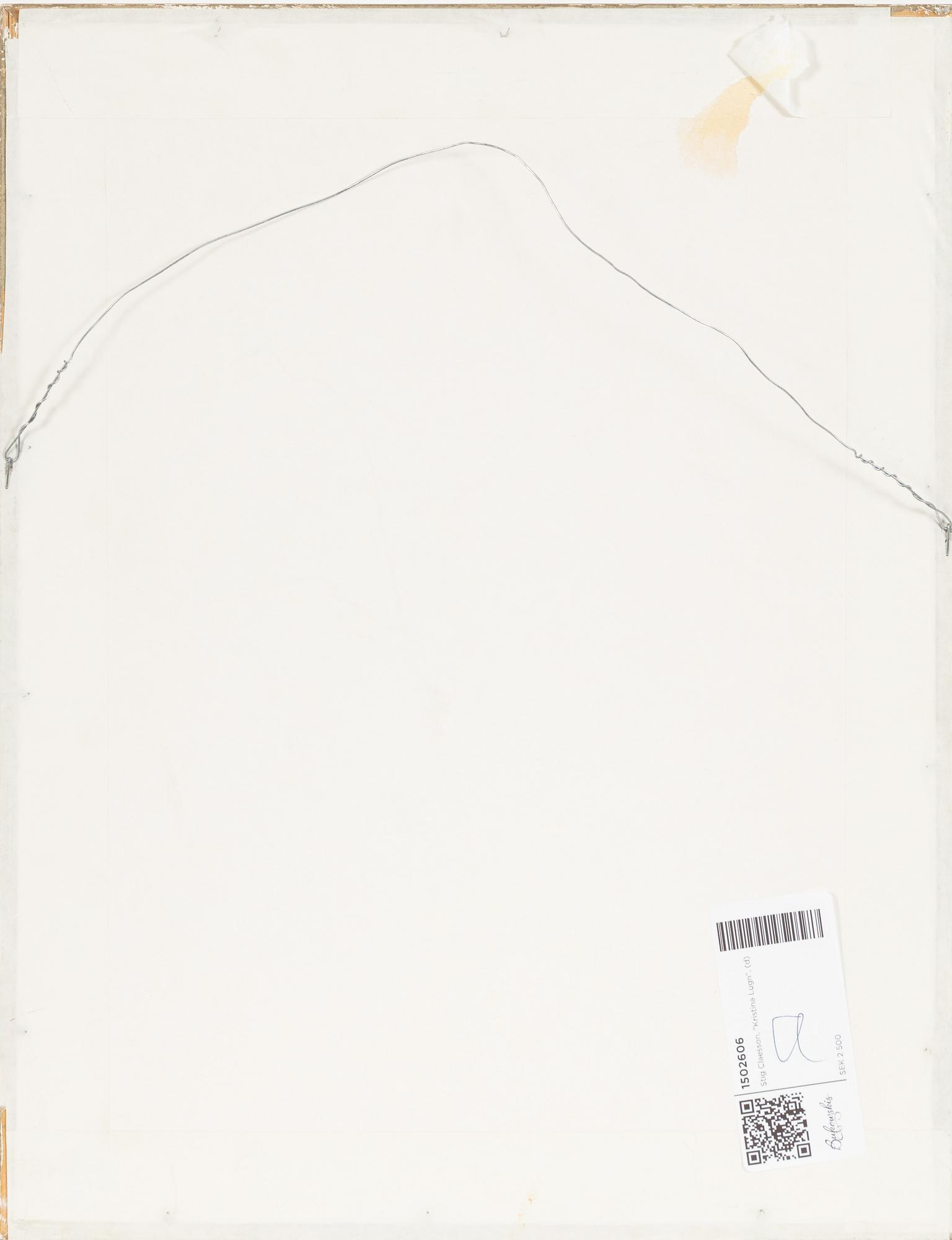 Stig Claesson, "Kristina Lugn".